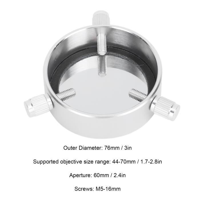 Sjlerst Filtre Solaire Film pour Télescope Accessoire 127SLT