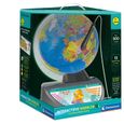 Clementoni jeu d'apprentissage globe terrestre interactif 32 x 43 cm bleu-1
