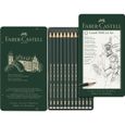FABER-CASTELL 12 Crayons Graphite Castell 9000 Art-1