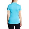 Trigema  Damen Polo-Shirt Elast. Piqué, Bleu (Azur 051), 48 (Taille Fabricant: XL) Femme - 526601-051-1