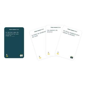 CARTES DE JEU Jeu de cartes Blanc Manger Coco 2 : Le Déluge