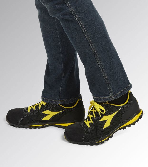 Chaussures de securite Diadora Utility Glove II Textile S1P Jaune Adulte Mixte Jaune Cdiscount Pret a Porter