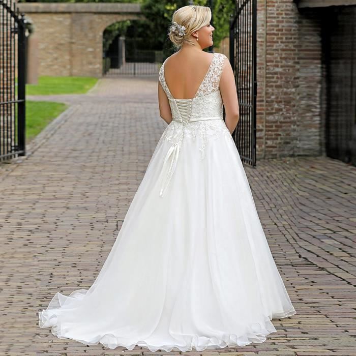 Robe de mariée taille haute deals