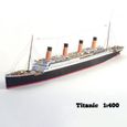 Maquette 3D en papier - Titanic Ship - AMAGOGO - Kit de modèle à assembler - Décoration de bureau et d'ornements-2