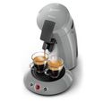 Machine à café dosette SENSEO ORIGINAL Philips HD6553/71, Booster d’arômes, Crema Plus (mousse plus dense), 1 à 2 tasses, Gris-2