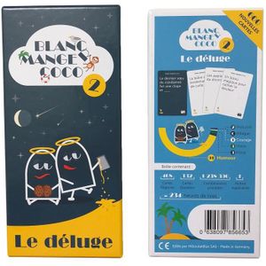 CARTES DE JEU Jeu de cartes Blanc Manger Coco 2 : Le Déluge