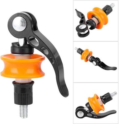 Support De Chaîne De Vélo – Outil De Maintien Aluminium, Double Roulement POM, Compatible Axes 142-148mm