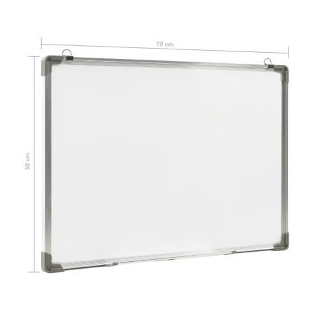 Tableau blanc magnétique Tableau magnétique inscriptible avec cadre en  aluminium comprenant 3 plumiers, 12 tableaux d'affichage A196 - Cdiscount  Beaux-Arts et Loisirs créatifs