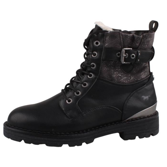Bottines mustang best sale femme noir
