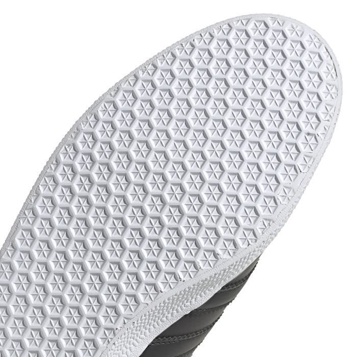 Chaussures de lifestyle adidas Gazelle Homme Cuir Noir blanc