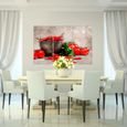 Runa art Tableau Décoration Murale Cuisine Légumes 120x80 cm - 3 Panneaux Deco Toile Prêt à Accrocher 005831c-3