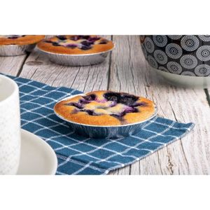 Moule à Tarte Cylindrique Agnelli 30 Cm - Aluminium Qualité Pro Avec Anneau
