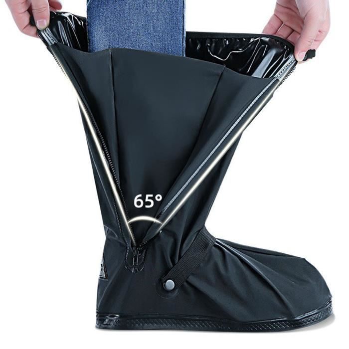 Noir - XL - Couverture de bottes imperméables pour moto, Chaussures de  cyclisme, Couvre-chaussures de pluie, - Cdiscount