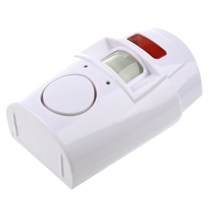 Alarma con detector de movimiento y 2 mandos a distancia