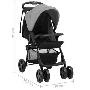 Panier De Poussette Amovible - Rangement Pratique Pour Couches Et Accessoires Bébé