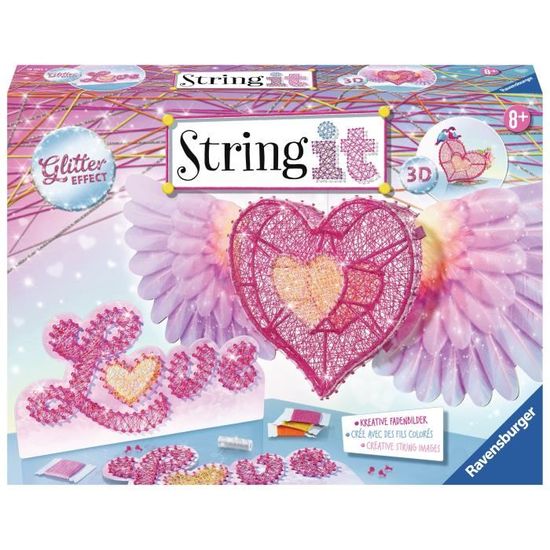 String It Maxi 3d Cœur Ravensburger Coffret Complet En Fil Tendu Loisir Creatif Enfant Diy 2 Modeles Des 8 Ans Cdiscount Jeux Jouets String It Maxi 3d Cœur Ravensburger Coffret Complet En Fil Tendu Loisir Creatif Enfant Diy 2 Modeles Des 8 Ans Cdiscount Jeux Jouets