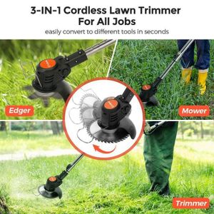 20 Ersatzmesser FAT 18 B2 IAN 95940 LIDL Akku Rasentrimmer Kunststoff - Foto 6