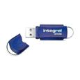 INTEGRAL Clé USB Courier - 64 Go - USB 2.0 - Bleu-0