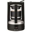 KRUPS - Cafetière à pression - 12 tasses - 850W - réservoir de 1 L - noir - T8-0