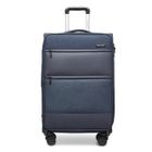 BRITISH TRAVELLER Valise Bagage Cabine 70x43x25cm Ryanair Priorité Taille maximale Eco Bagage à Main avec Serrure TSA, 75L, Marine