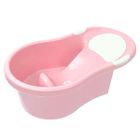 Baignoire avec Transat Intégré - DBB REMOND - Rose - Confortable pour Bébé - Bonde d'évacuation