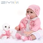 BRAND Poupée Reborn ZIYIUI en silicone de 55cm, réaliste et magnétique, pour enfants à partir de 3 ans