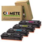COMETE CONSOMMABLE 207X Pack 4 Cartouches de Toner pour HP 207X HP 207A avec Puce HP W2210X W2211X W2212X W2213X pour HP Color Laserjet Pro
