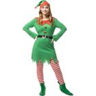 Déguisement Lutin Noel femme - FUNIDELIA - Robe, bonnet et ceinture - Vert - Adulte
