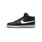 Chaussure Homme - Nike - Court Vision Mid Next Nature - Noir - Synthétique - Lacets