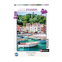 Puzzle Chateau Villandry 1000 pcs - Nathan - 87365 - Voyage et cartes - Bleu - Mixte