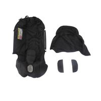 la couleur noire Kit Lavable pour Poussette et Siège de Voiture, Accessoire pour Modèles Doona et FooFoo, 4 e