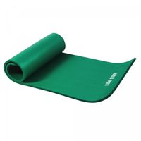 Tapis de yoga en mousse GORILLA SPORTS - 190x60x1.5cm - Vert - Pour Yoga et Pilates