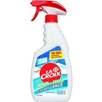 La Croix - Spray avec javel - ultra brillance - anti-tartre, élimine traces et moisissures, désinfecte - Le vaposrisateur 500ml
