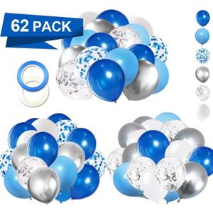 Ballons 50 ans bleu 30cm 12pcs - Partywinkel