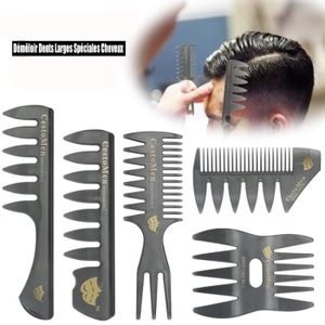 Elite Models Peigne Démêloir Dents Larges Spéciales Cheveux Bouclés Modèle...