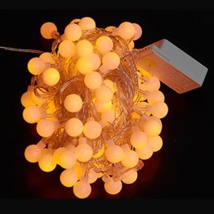 GUIRLANDE D'EXTÉRIEUR Batterie-1.5m 10 leds jaune Guirlande lumineuse LED imperméable à piles, 3m-6m, lumière féerique, pour l'exté