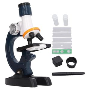 Jouet de Microscope de Poche pour Enfants, 180x Puzzle Science Mise au  Point Rotative HD Lentille Microscope Portatif pour Enfants pour Le Terrain  des