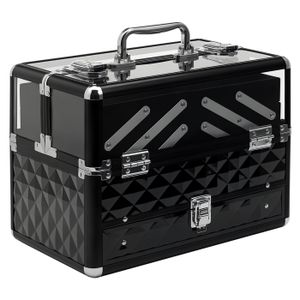 Trousse à Cosmétiques Delsey Hard Vanity Case – Noir – À Combinaison Et Clés