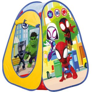 TENTE TUNNEL D'ACTIVITÉ Tente pliante - JOHNTOY - Spiderman - Multicolore 