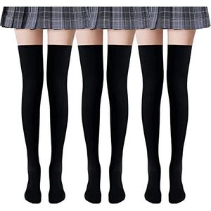 Chaussettes hautes mi cuisses femme 2025