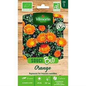 GRAINE - SEMENCE Vilmorin Sachet graines Souci Orange Bio - Calendula officinalis
