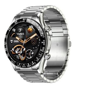 Fossil Homme Montre connectée Digitale Quartz avec Bracelet Cuir Marron  FTW4016 