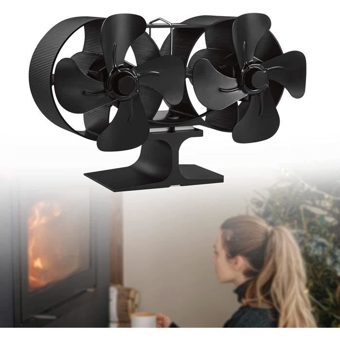 Pngos : l'invention d'un ventilateur de poêle à bois orientable pour mieux  diffuser la chaleur dans la maison - NeozOne
