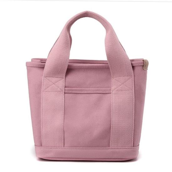 Sac Fourre-Tout En Toile Pour Femme/Homme - Poches Multiples, Bandoulière - Pour École, Université, Travail, Voyage