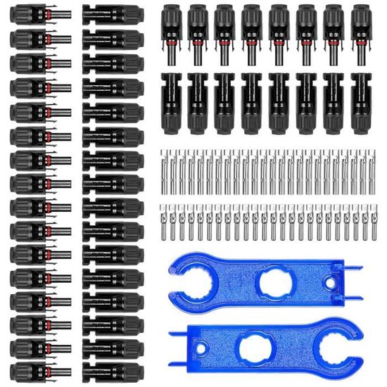 4 Pièces Câble Y Panneau Solaire, Connecteur Solaire Y 1000V