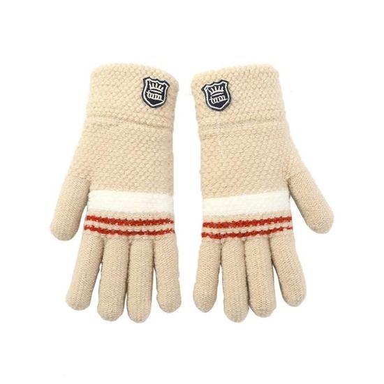 Generic Une Paire De Gants D'hiver Tactiles, Gants Chauds En Maille Extensible, Version épaisse à Doigts Complets Pour Hommes Et Femmes, Gants Pour Activités De Plein Air à Prix Pas Cher