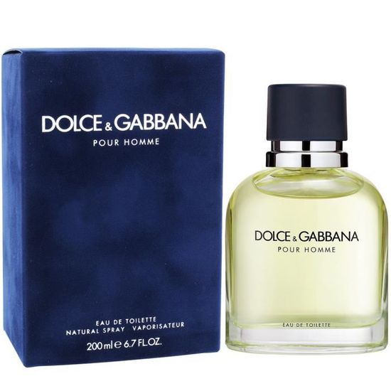 DOLCE GABBANA D\u0026G POUR HOMME 200ml EAU 