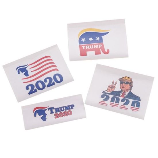 Autocollants Bumper Trump - Lot De 10, Largeur 5 Pouces, Vinyle, Thème Politique Conservateur