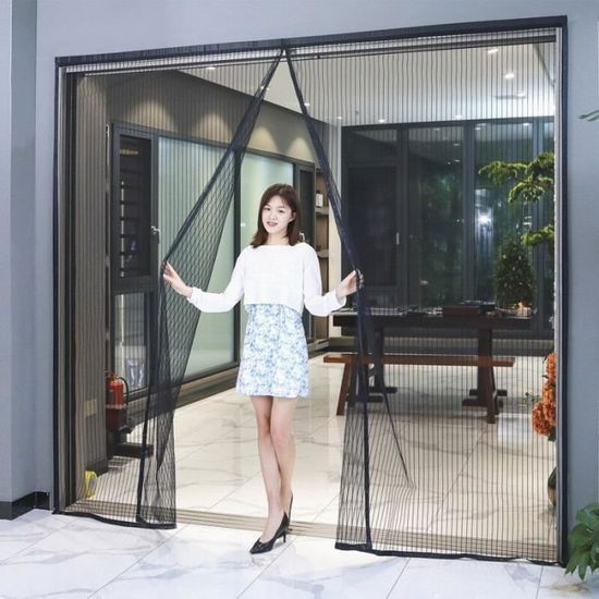 Moustiquaire Porte Fenetre Aimantée Magnetique,Rideaux Toile Ct Ecran