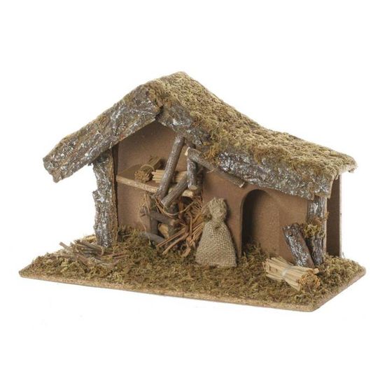 Crèche de Noël Vide Mousse+Écorce Atmosphera createur d'interieur